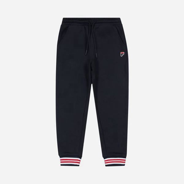 Fila Paolo Warm Up Fleece Boy's Jogger Pants - Navy,NZ 956-92458